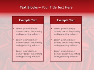 Shiny Silken Ruby PowerPoint Template