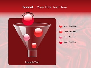 Shiny Silken Ruby PowerPoint Template