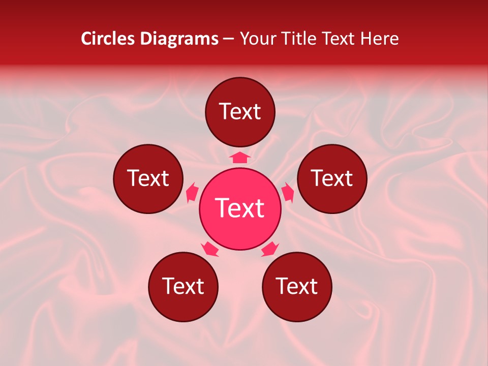 Shiny Silken Ruby PowerPoint Template