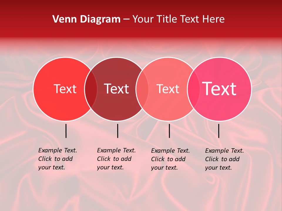 Shiny Silken Ruby PowerPoint Template