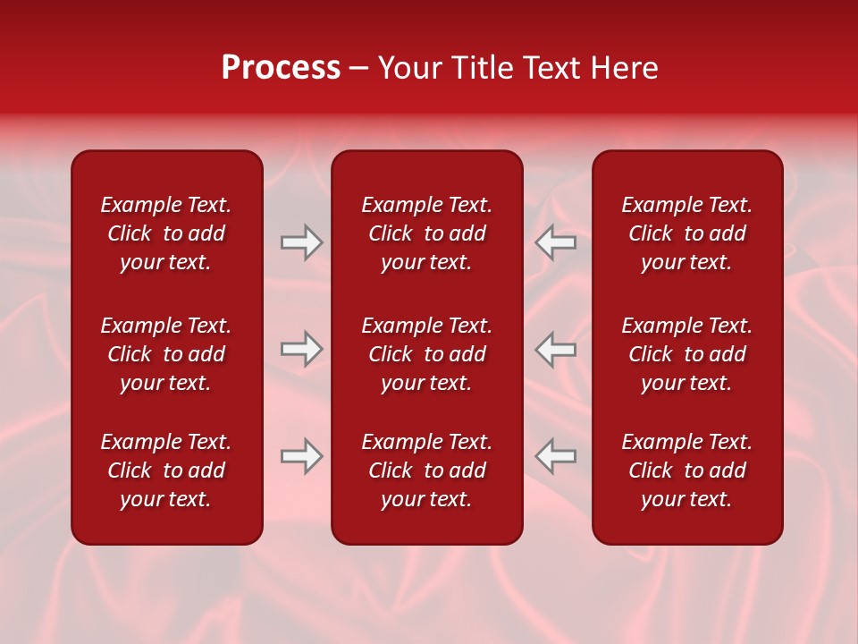 Shiny Silken Ruby PowerPoint Template