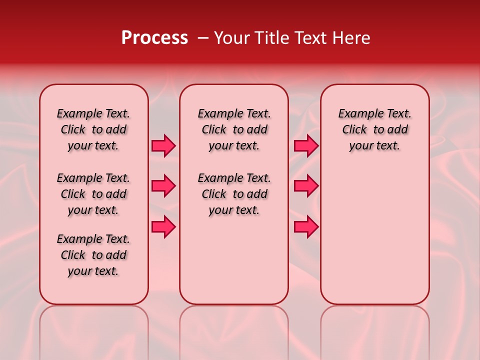 Shiny Silken Ruby PowerPoint Template