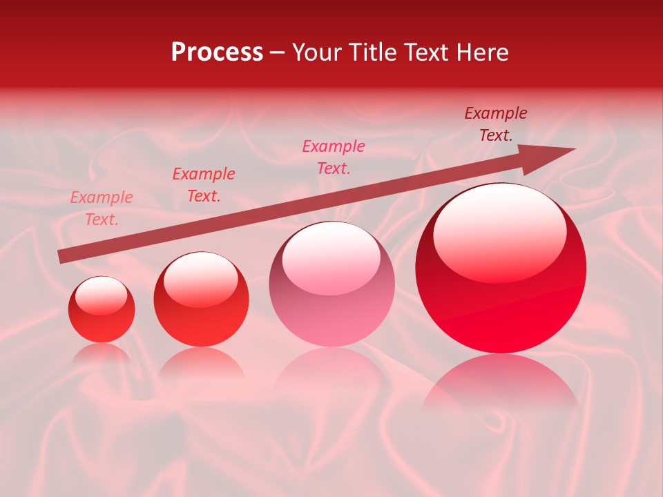 Shiny Silken Ruby PowerPoint Template