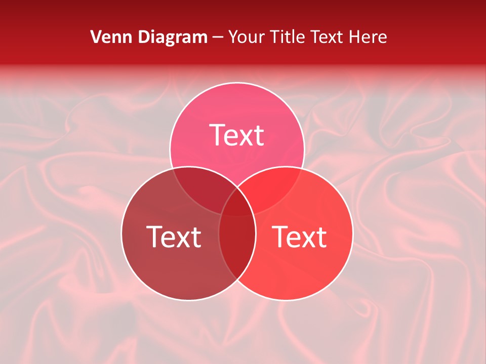 Shiny Silken Ruby PowerPoint Template