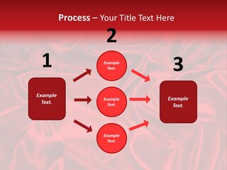 Shiny Silken Ruby PowerPoint Template