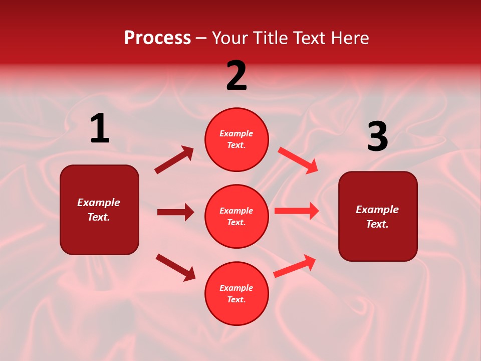 Shiny Silken Ruby PowerPoint Template