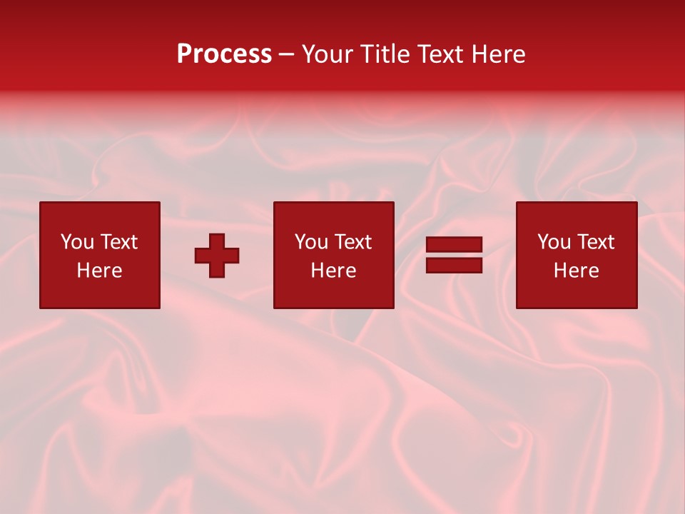 Shiny Silken Ruby PowerPoint Template
