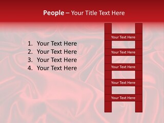 Shiny Silken Ruby PowerPoint Template