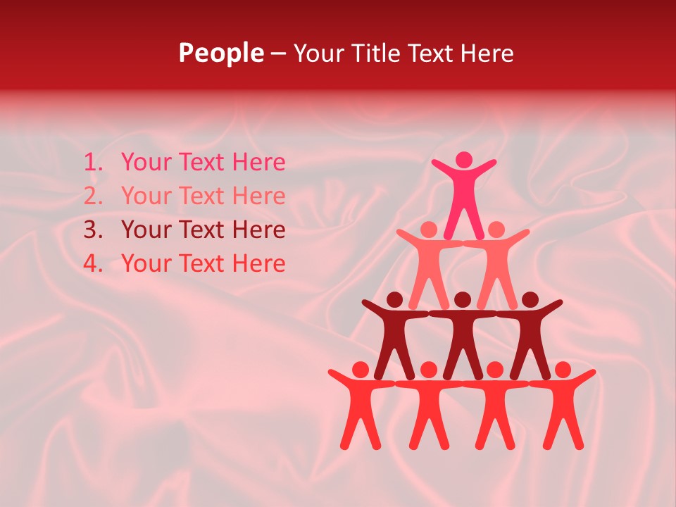 Shiny Silken Ruby PowerPoint Template