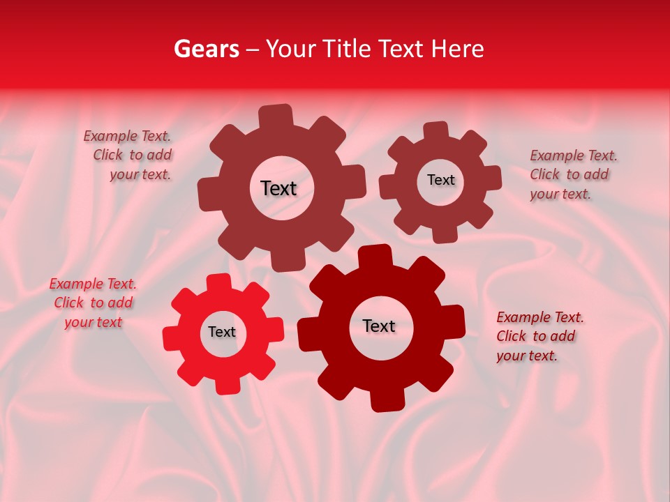 Luxury Smoky Flutter PowerPoint Template