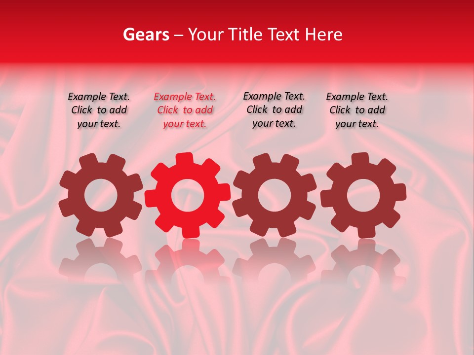 Luxury Smoky Flutter PowerPoint Template