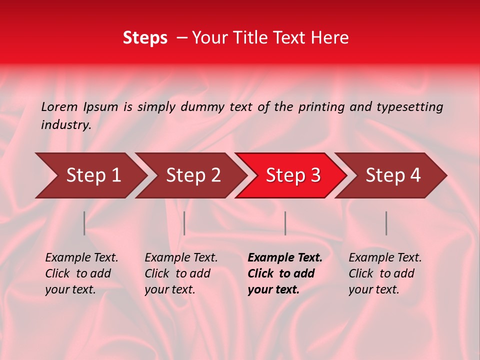 Luxury Smoky Flutter PowerPoint Template