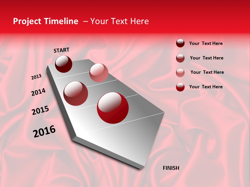 Luxury Smoky Flutter PowerPoint Template