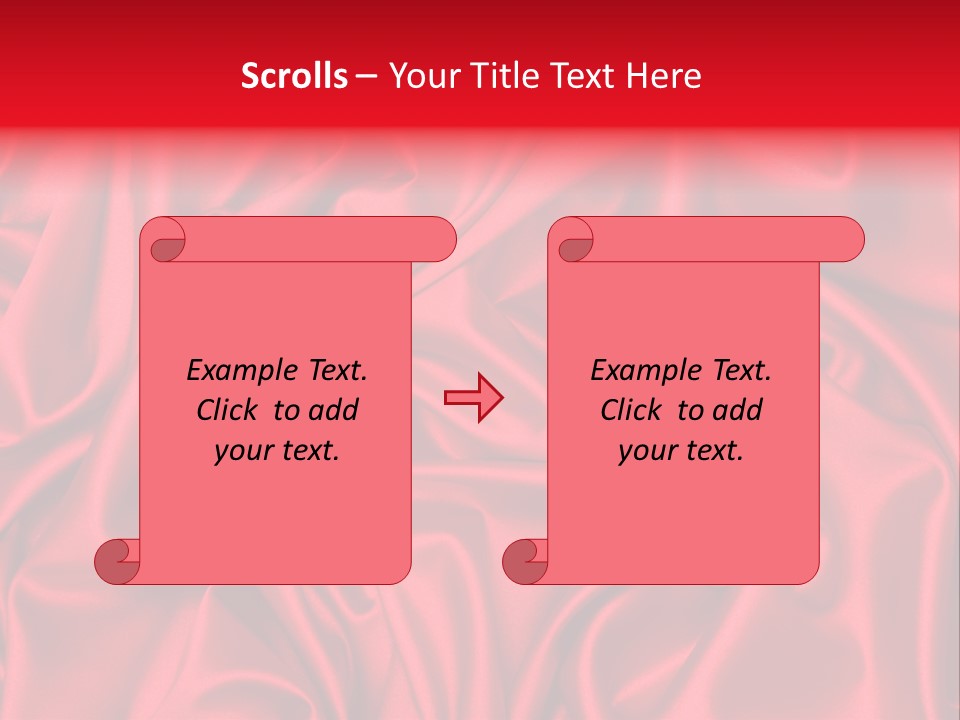 Luxury Smoky Flutter PowerPoint Template
