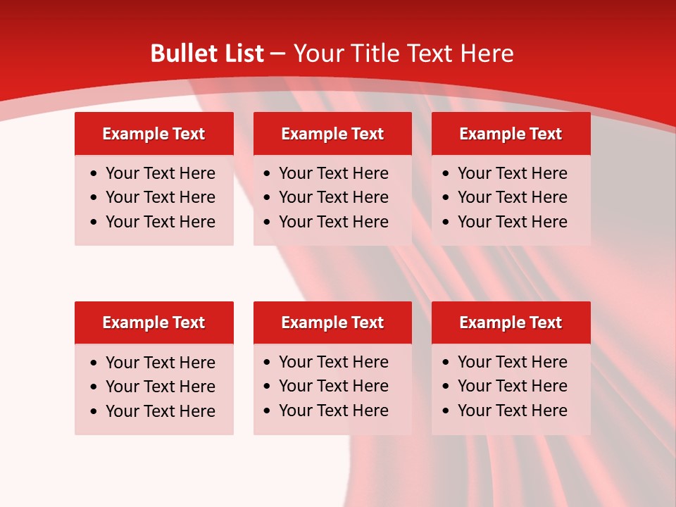 Space Texture Decoration PowerPoint Template