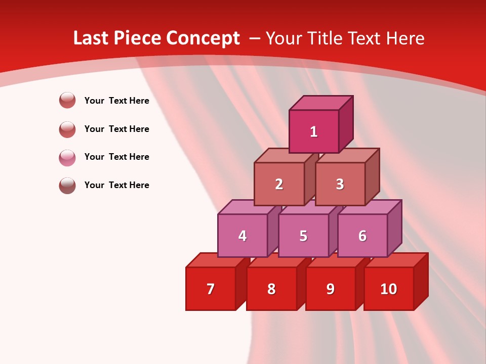 Space Texture Decoration PowerPoint Template