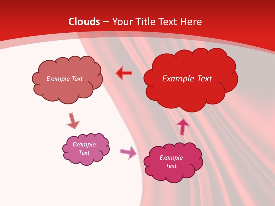 Space Texture Decoration PowerPoint Template
