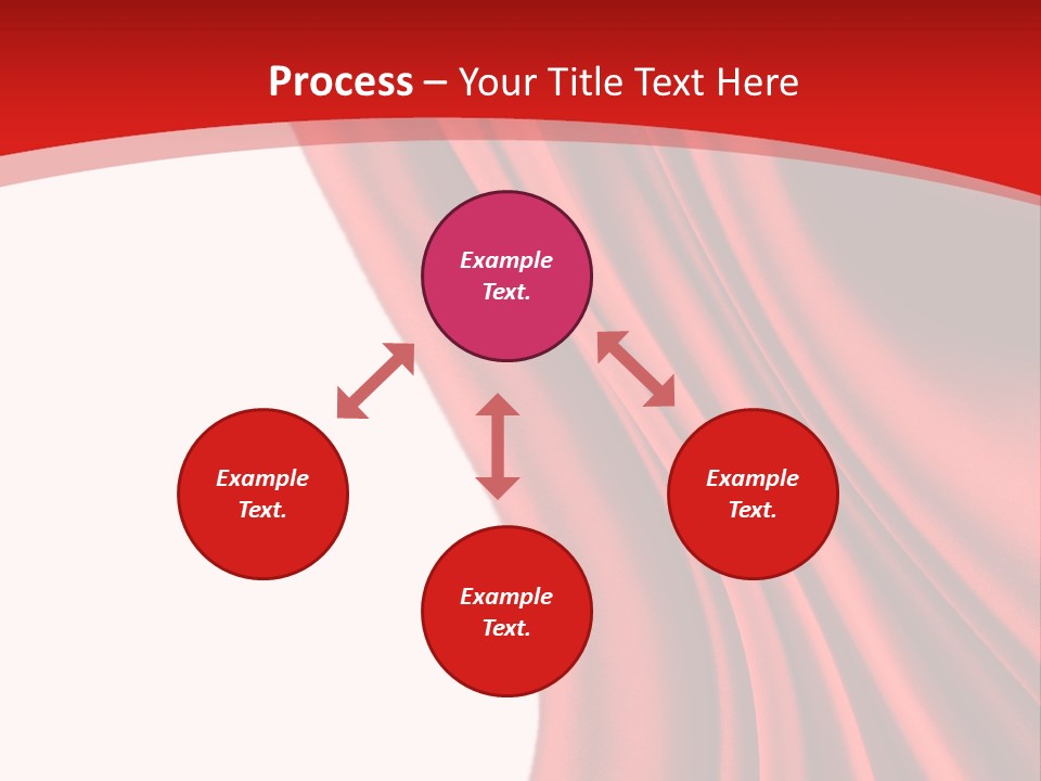 Space Texture Decoration PowerPoint Template