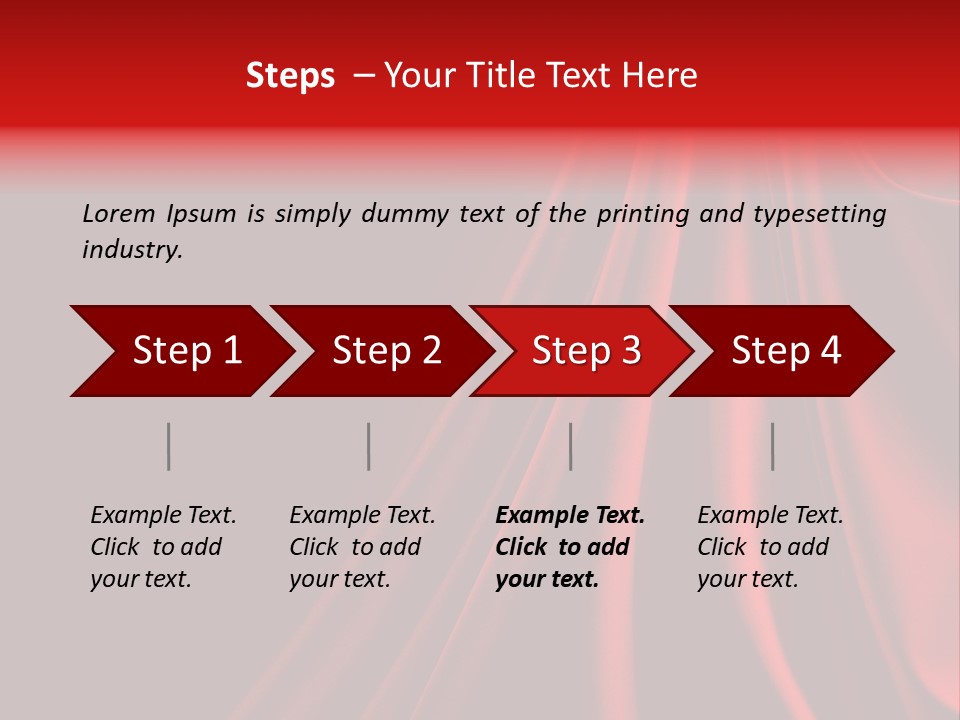 Passion Holiday Isolated PowerPoint Template