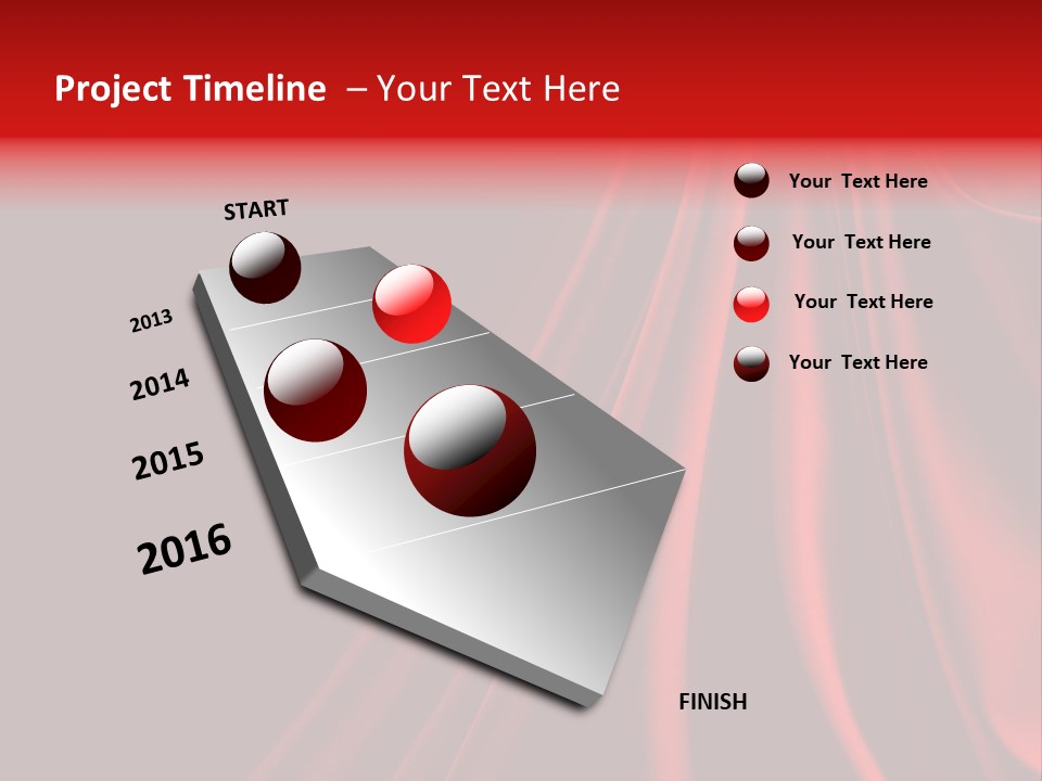 Passion Holiday Isolated PowerPoint Template