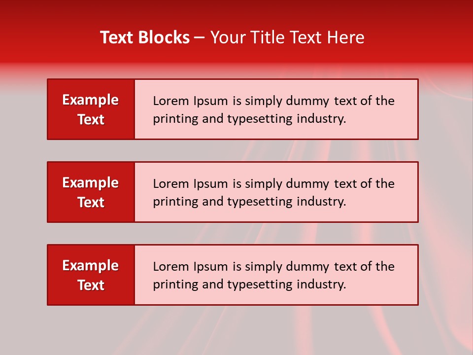 Passion Holiday Isolated PowerPoint Template