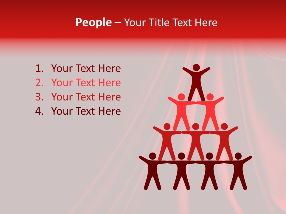 Passion Holiday Isolated PowerPoint Template