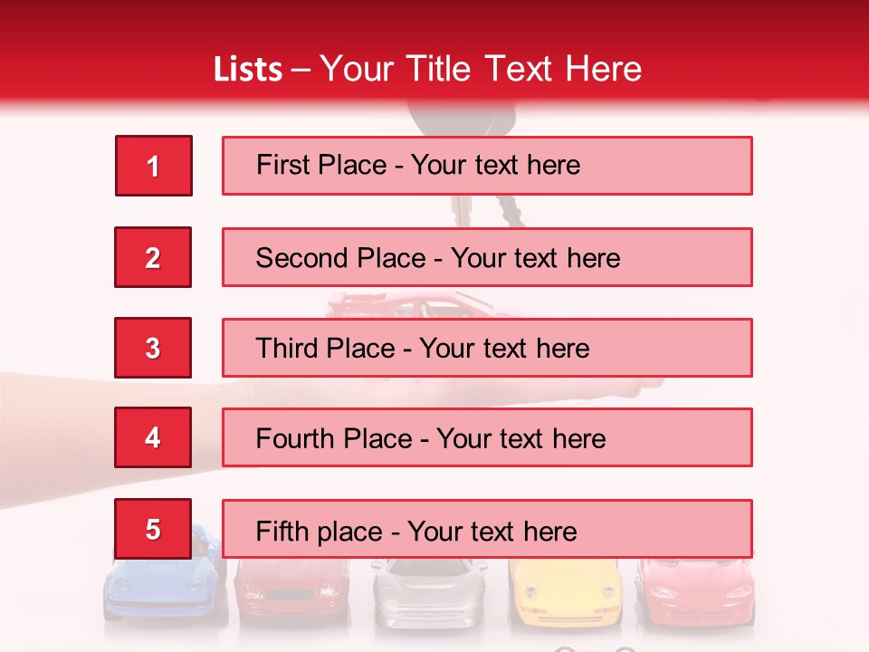 Credit Card Note Showing PowerPoint Template