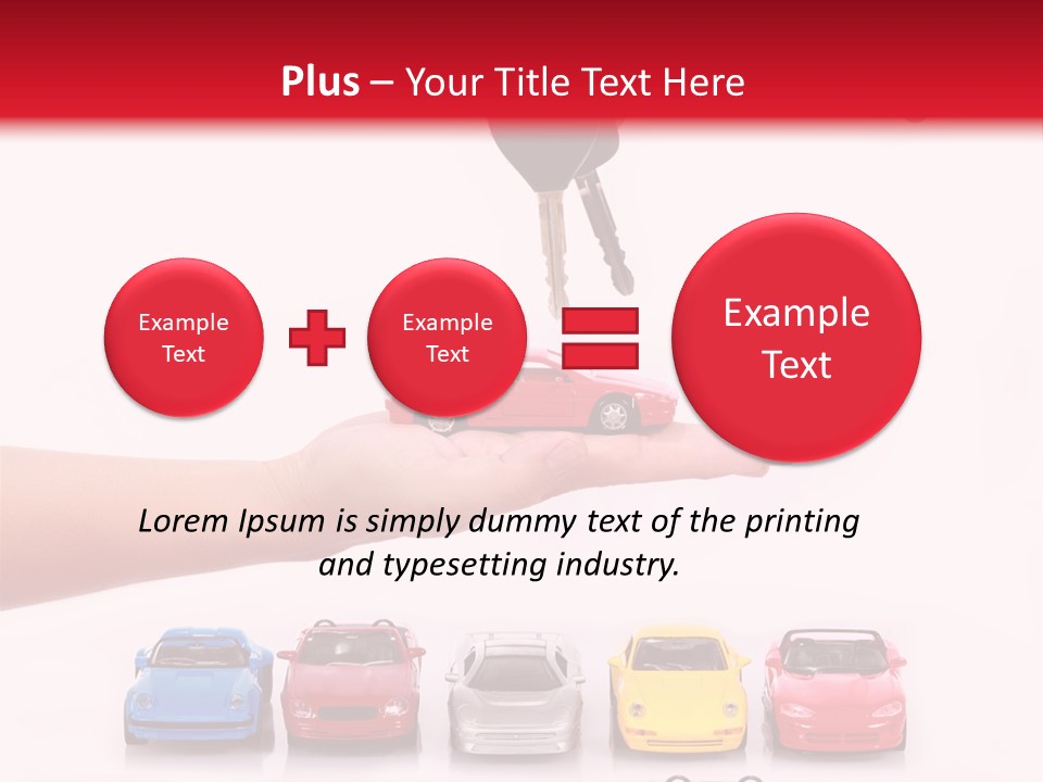 Credit Card Note Showing PowerPoint Template