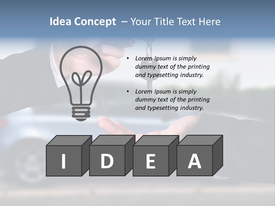 Giving Seller Selling PowerPoint Template