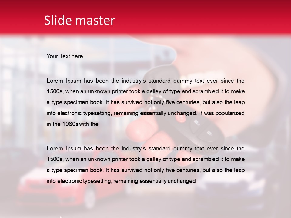 Technology Buying Rent PowerPoint Template