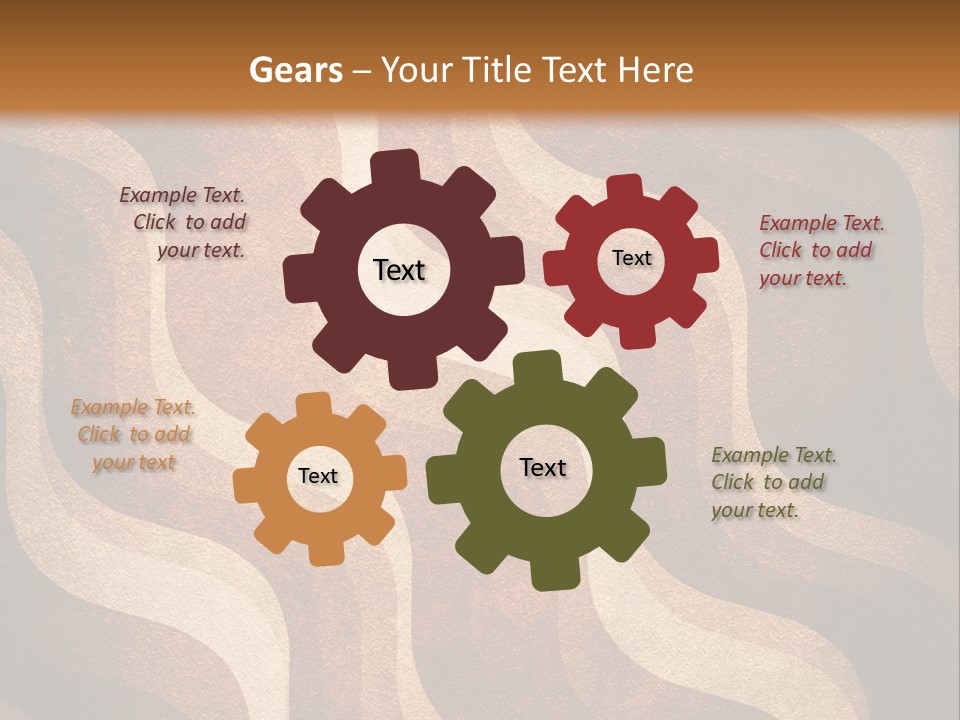 Liquid Artist Shape PowerPoint Template