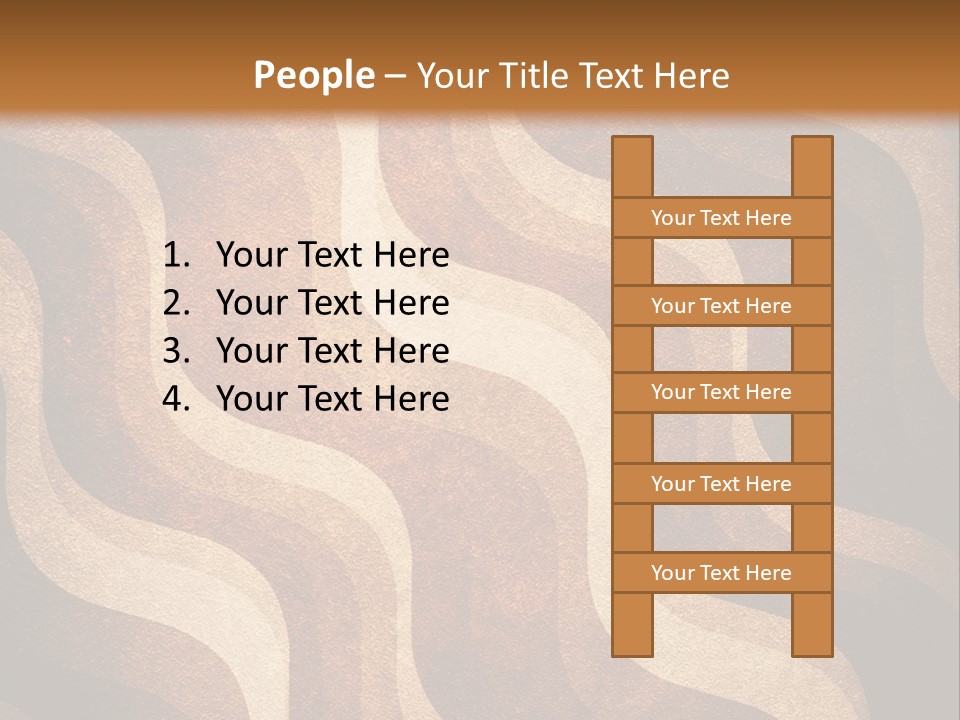 Liquid Artist Shape PowerPoint Template