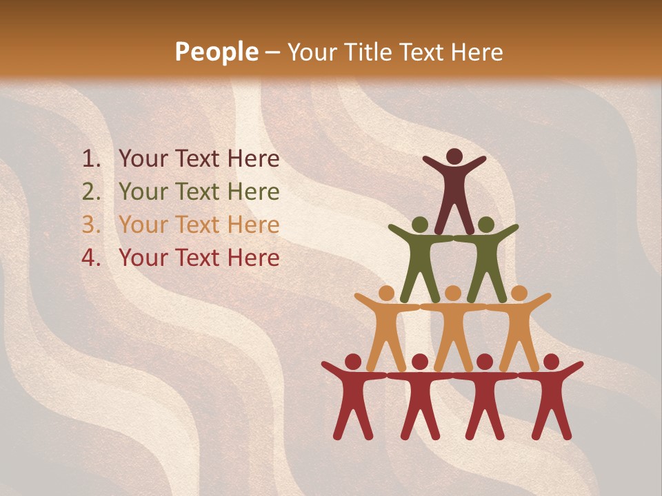 Liquid Artist Shape PowerPoint Template