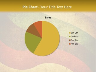 Layout Element Yellow PowerPoint Template