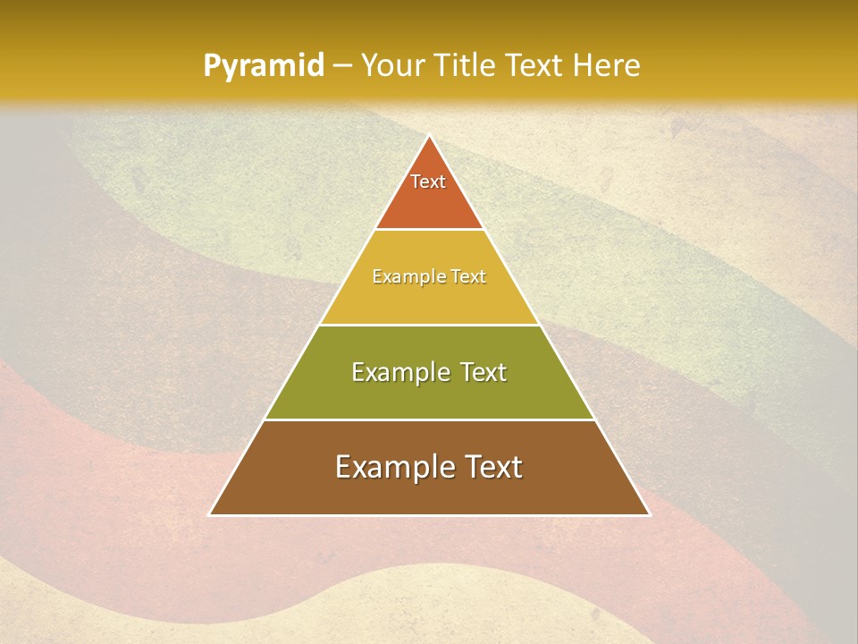 Layout Element Yellow PowerPoint Template