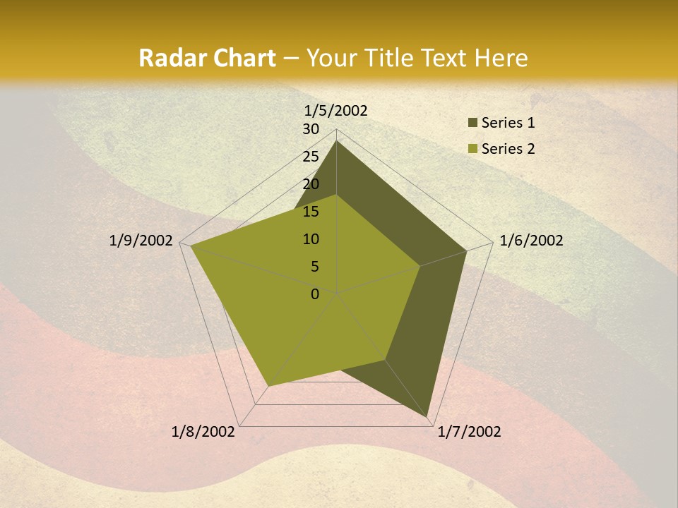 Layout Element Yellow PowerPoint Template