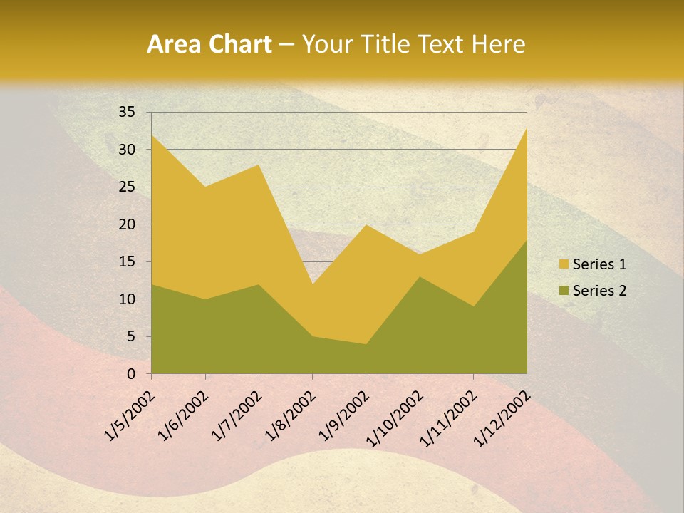 Layout Element Yellow PowerPoint Template