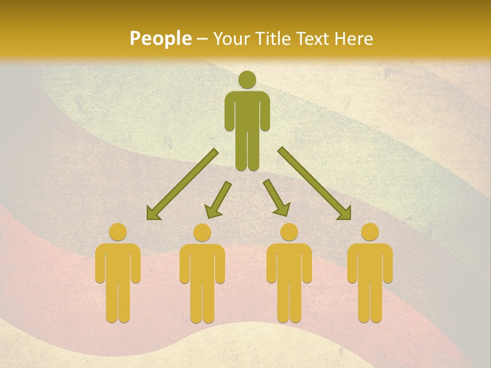 Layout Element Yellow PowerPoint Template