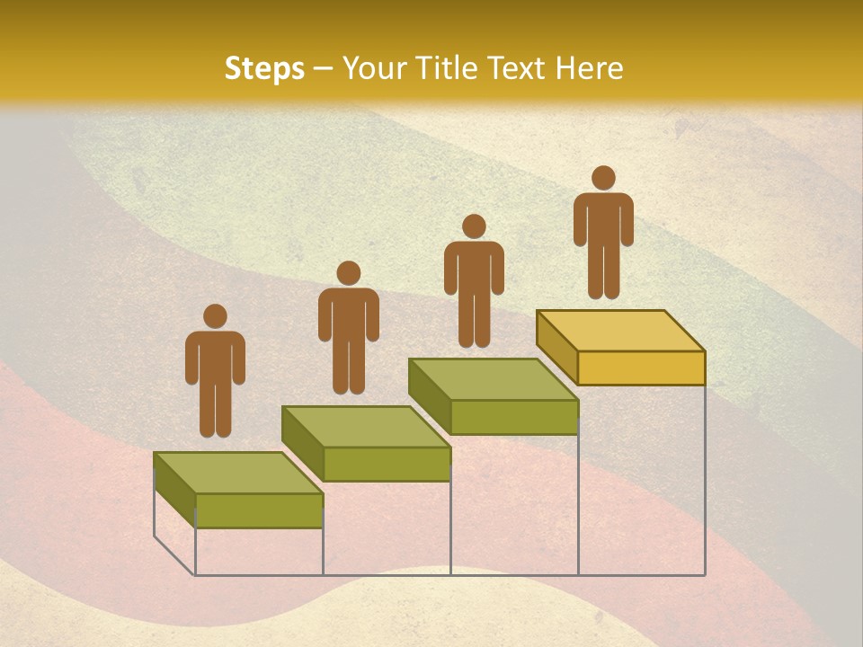 Layout Element Yellow PowerPoint Template