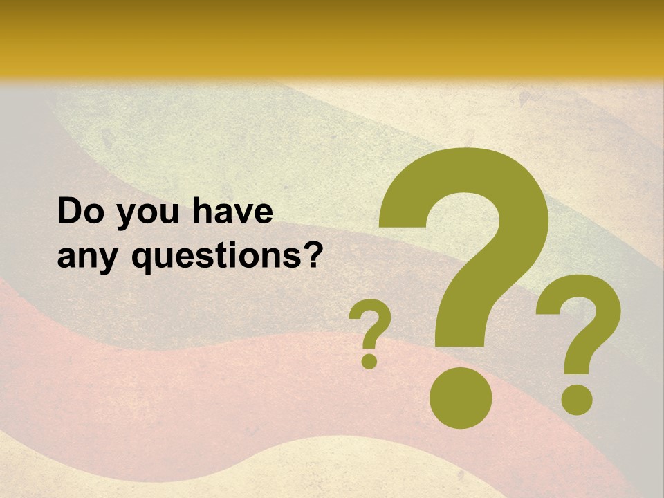 Layout Element Yellow PowerPoint Template