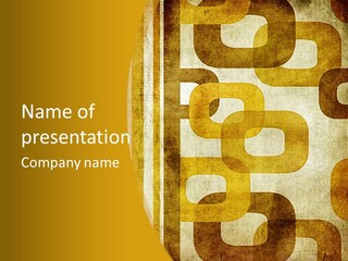 Grungy Background Design PowerPoint Template