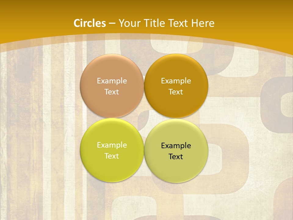 Grungy Background Design PowerPoint Template