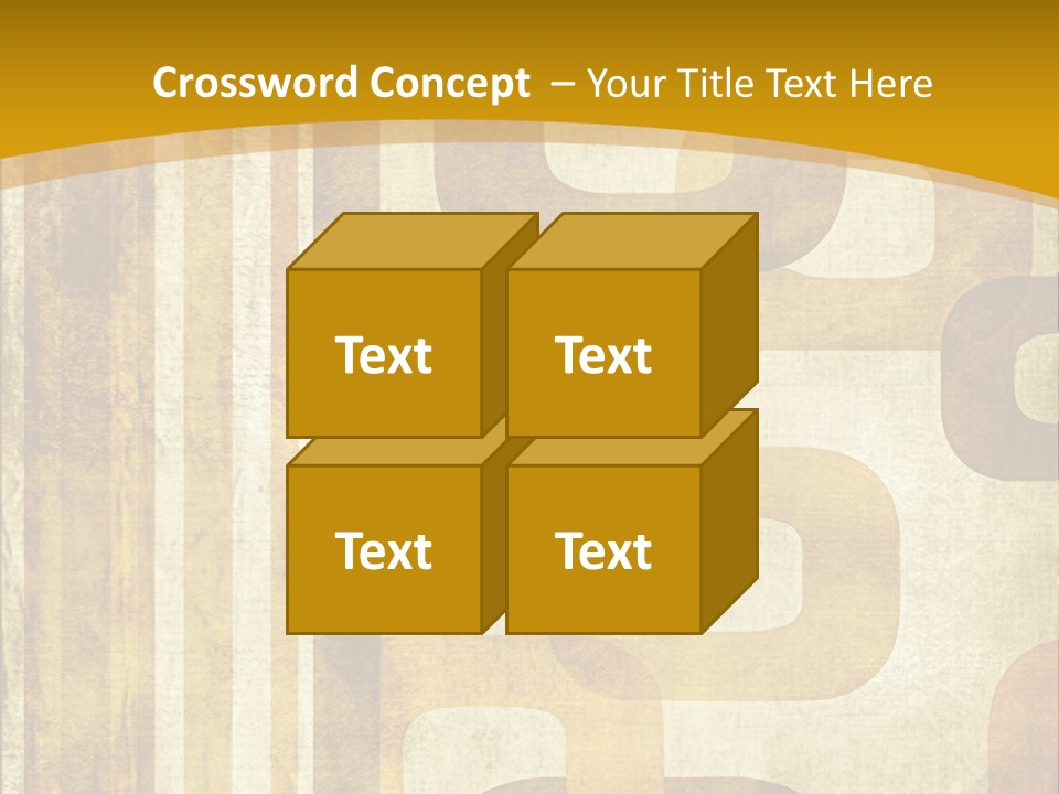 Grungy Background Design PowerPoint Template