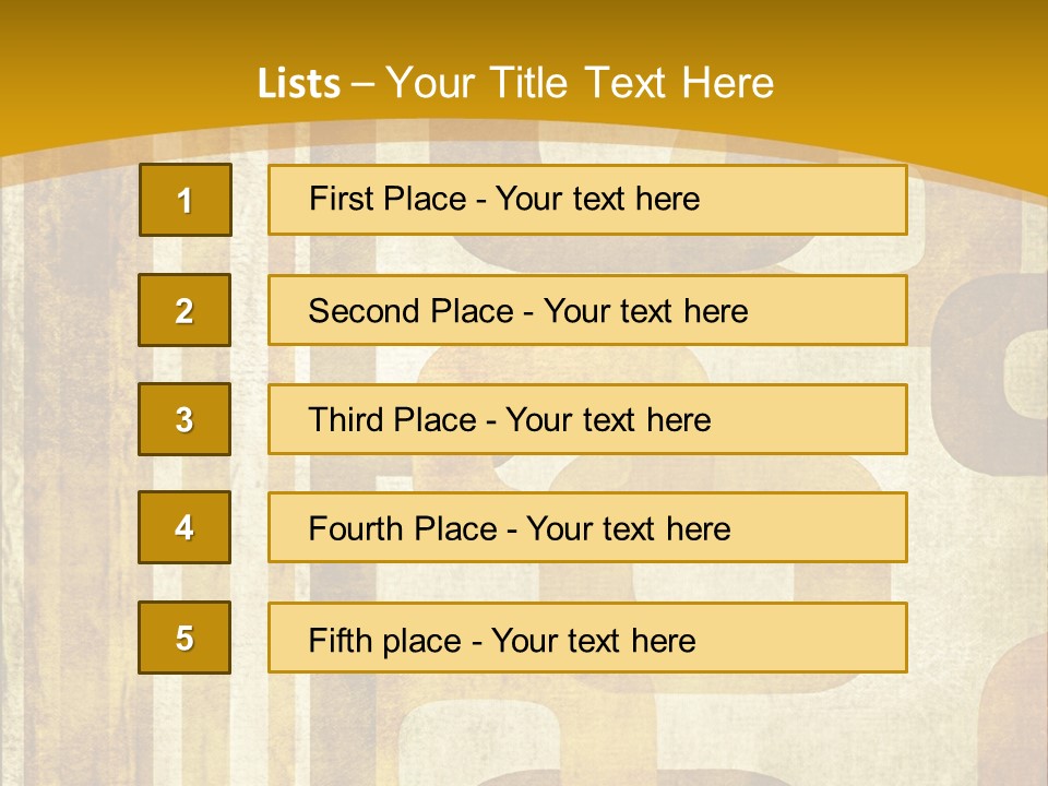 Grungy Background Design PowerPoint Template