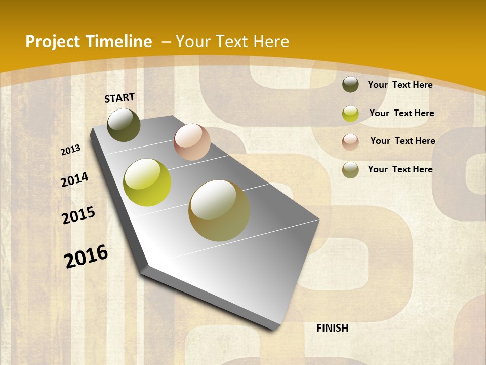 Grungy Background Design PowerPoint Template