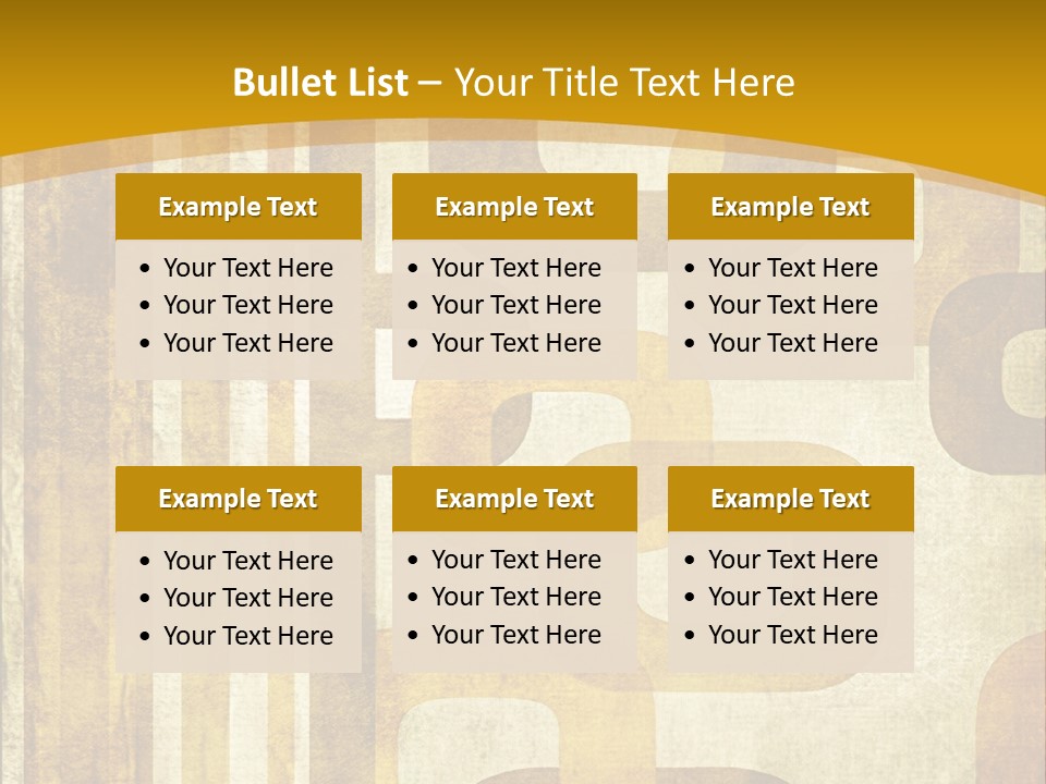 Grungy Background Design PowerPoint Template