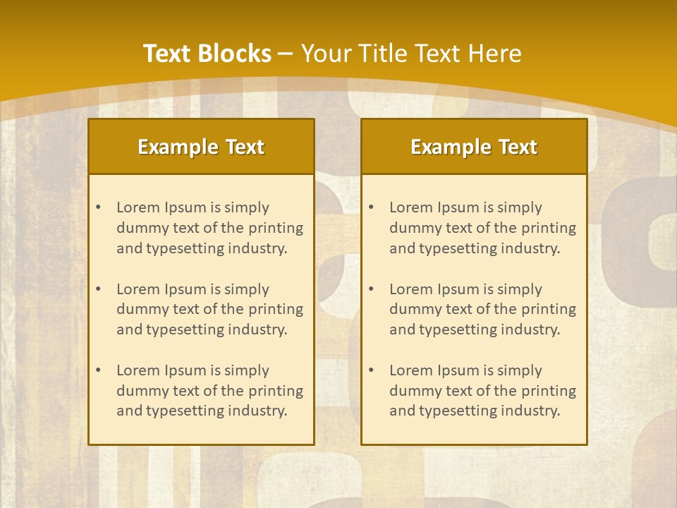 Grungy Background Design PowerPoint Template