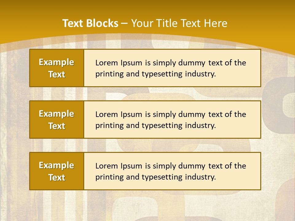 Grungy Background Design PowerPoint Template