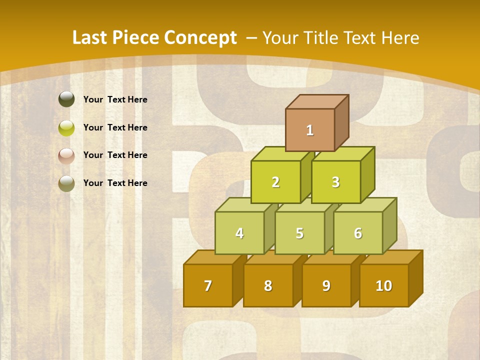 Grungy Background Design PowerPoint Template