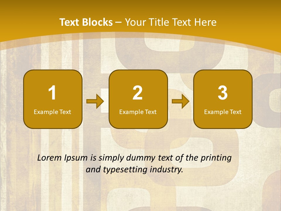 Grungy Background Design PowerPoint Template